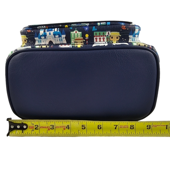 Loungefly Disney Parks Dapper Dans Main Street USA Mini Backpack Blue Red NWT - Picture 16 of 16